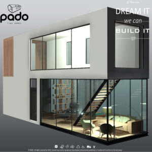 Προκατασκευασμένη κατοικία Μ-30120d PADO