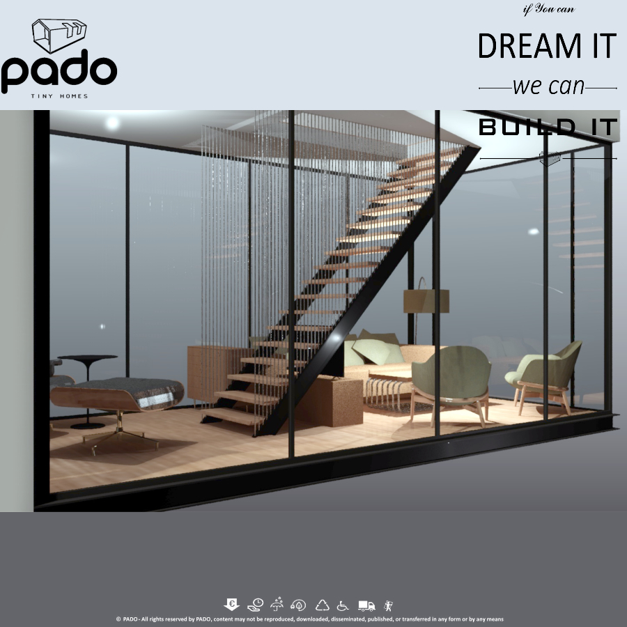 Προκατασκευασμένη κατοικία Μ-30120d PADO